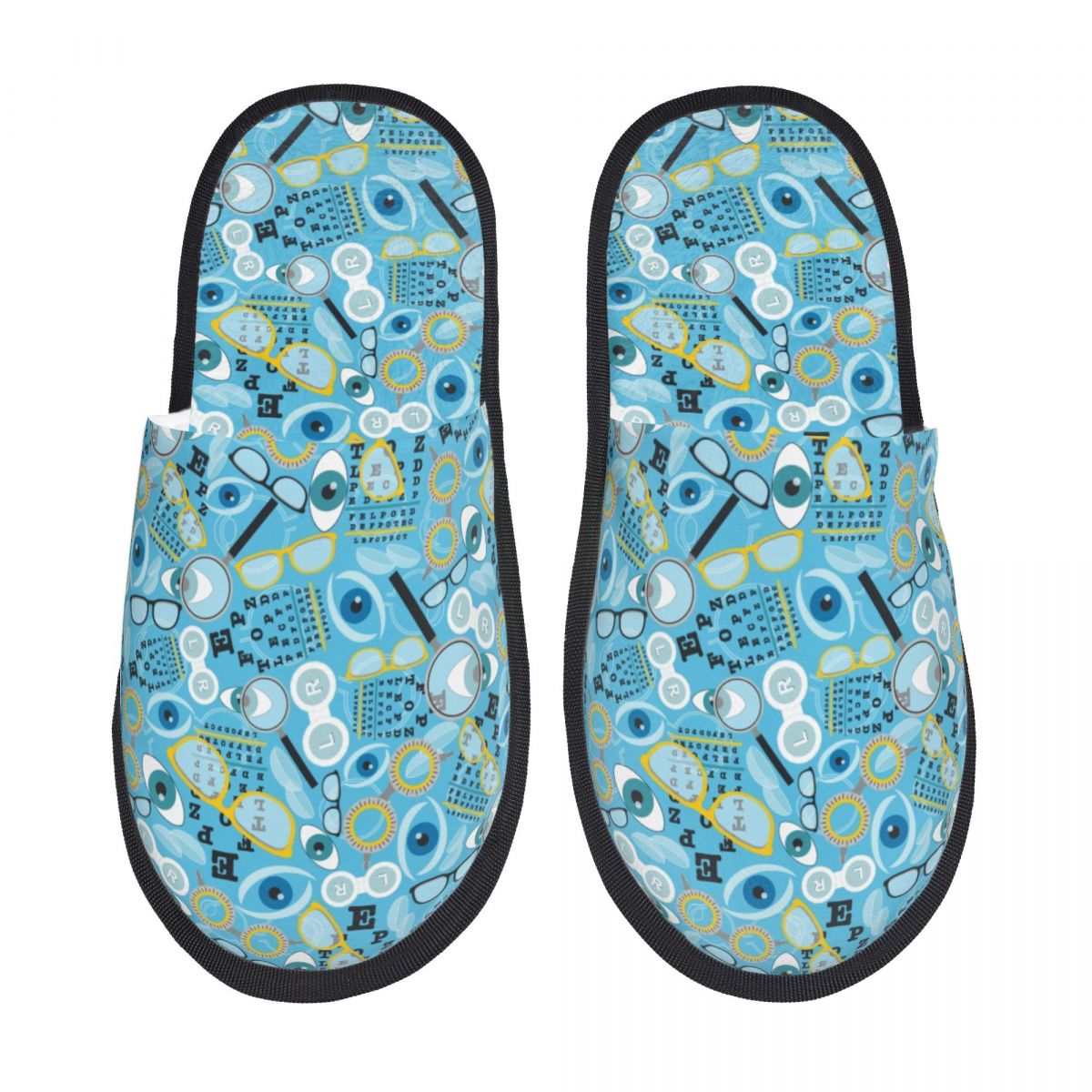 Shoes Women Chart - Pantofole da casa Custom Clear Vision