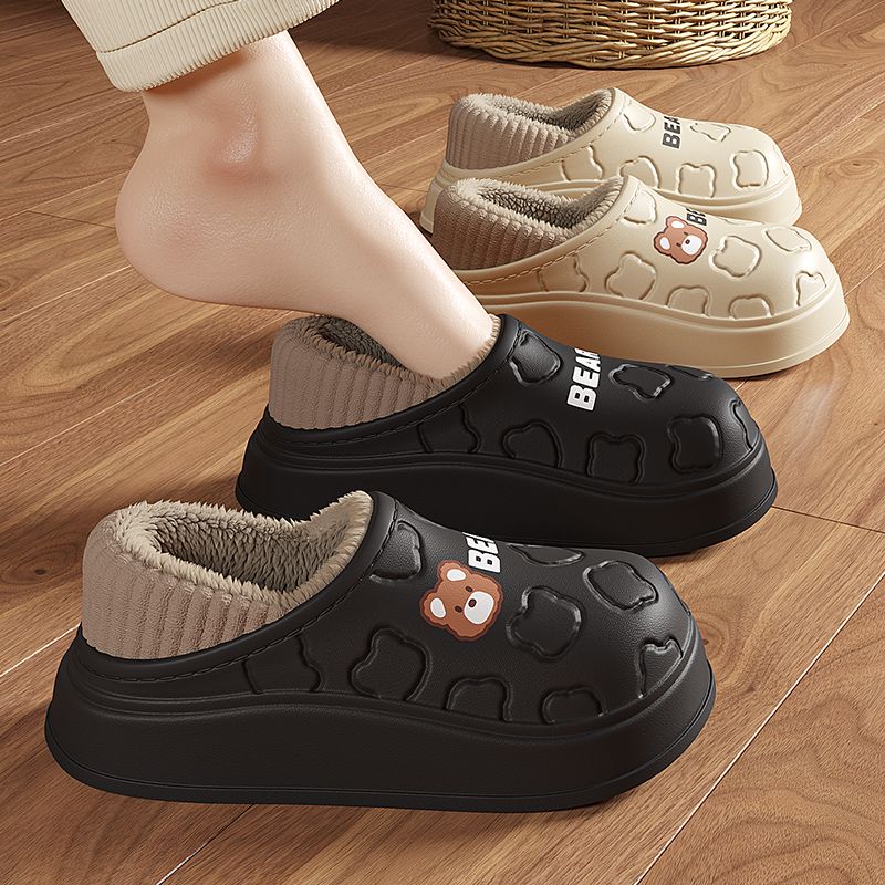 Women'S Shoes Water Resistant - Pantofole in cotone impermeabili per donna