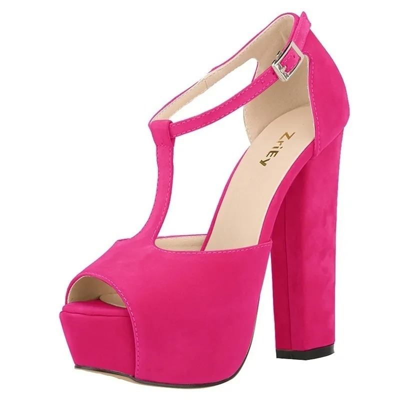 Peep Toe Heels - Sandali da donna Estate Sexy Show