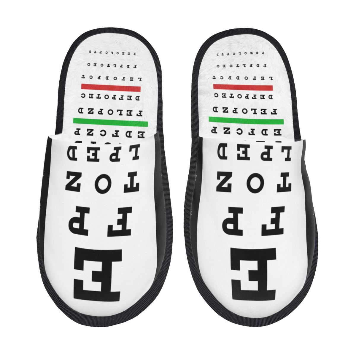 Shoes Women Chart - Pantofole in Memory Foam con Grafico
