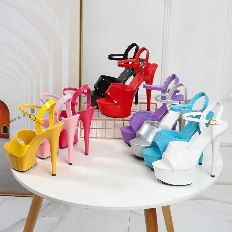 Women'S Shoes Water Resistant - 2025 Mclubgirl Moda Donna 15CM Sandali