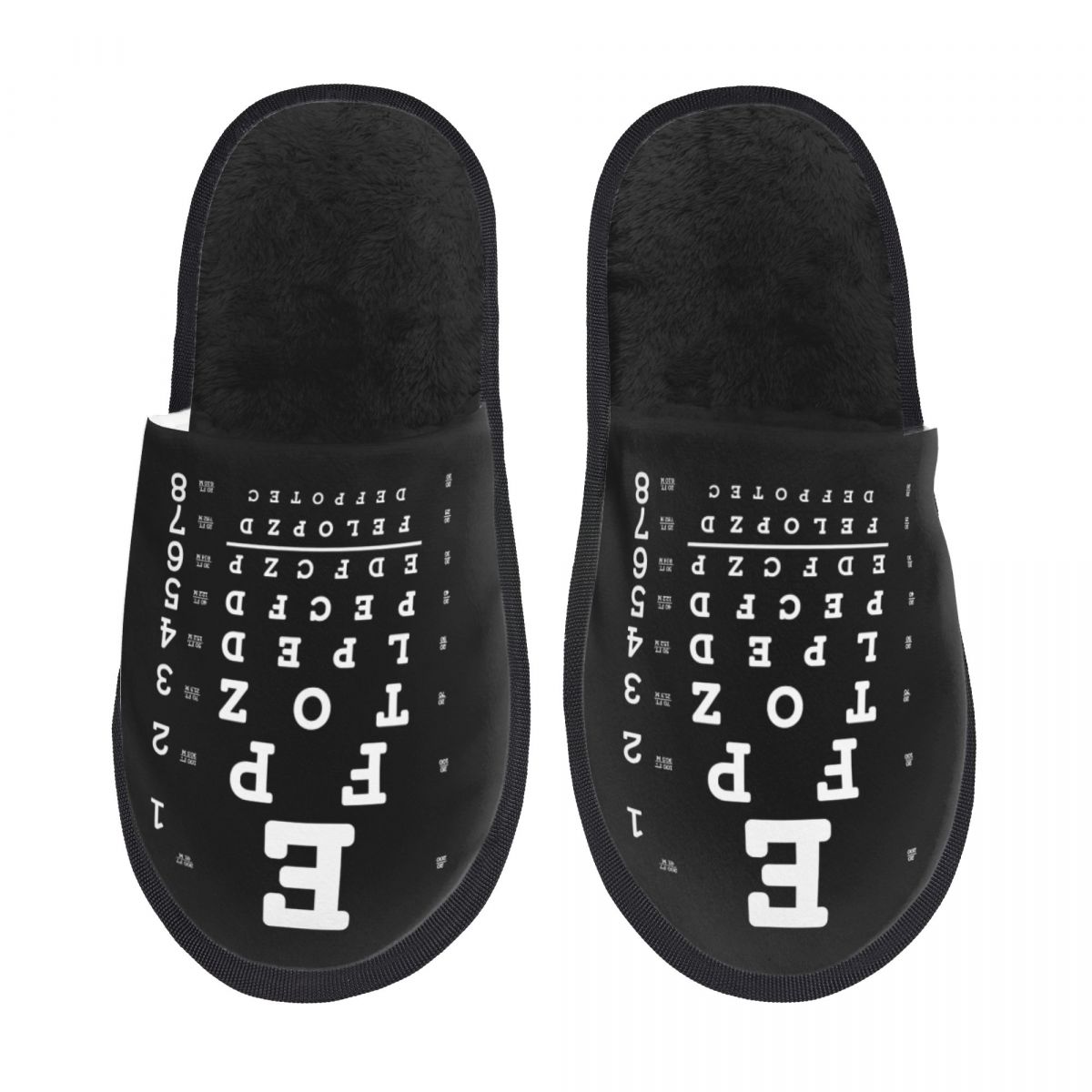 Shoes Women Chart - Pantofole da Casa Personalizzate con Tabella