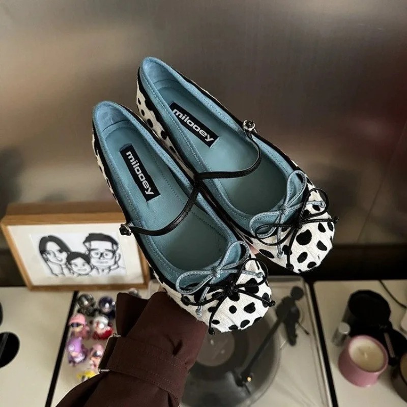 Women'S Heels - Scarpe da balletto francesi 2026 con