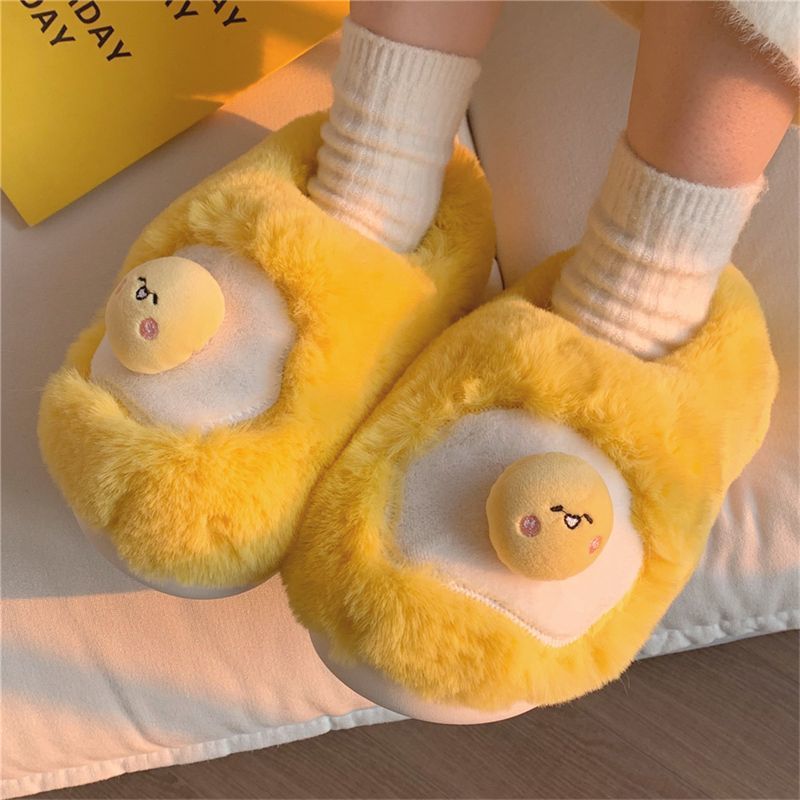 Women Shoes For Winter - Nuove graziose pantofole di peluche a
