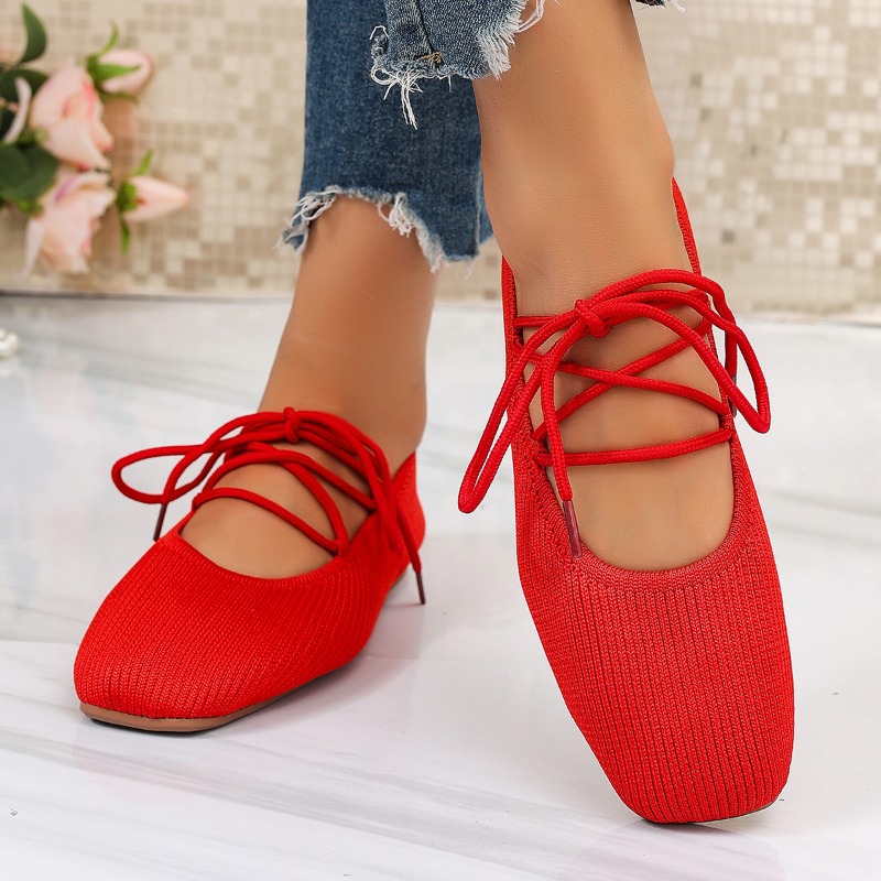 Women'S Heels - Scarpe Mary Jane piatte alla francese