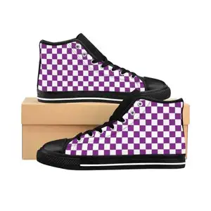Women'S Shoes In The 90S - Scarpe a Quadretti Stile Anni 80