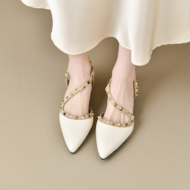 Sandali da donna alla moda con - Metallic Heel Sandal recensione e prezzo