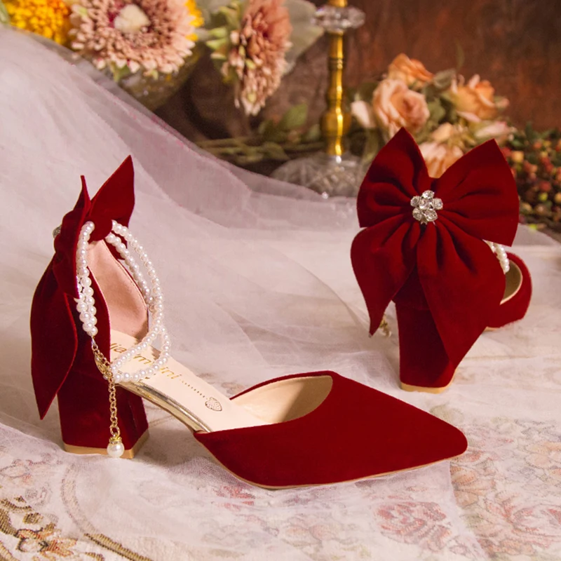 Eleganti Scarpe da Donna in Ca - Women'S Shoes Burgundy recensione e prezzo