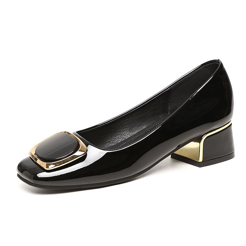 Nuove donne décolleté in pelle - Women'S Shoes Round Toe recensione e prezzo