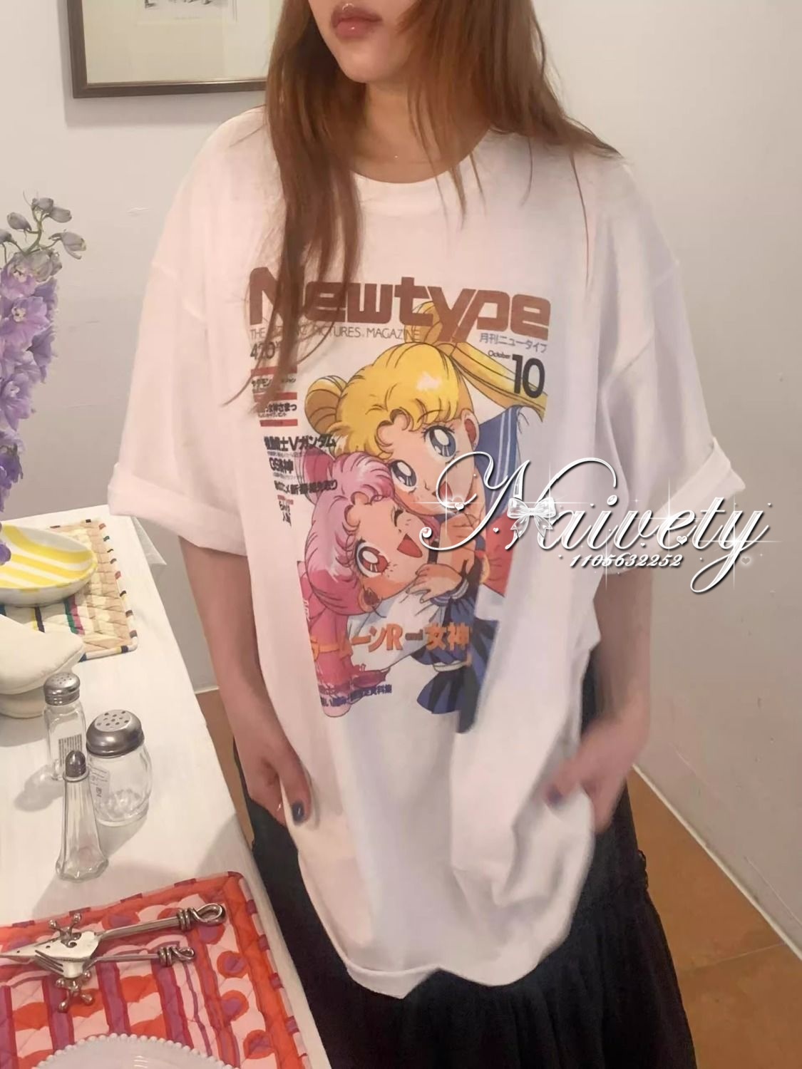 T-shirt Grafica Anime Retrò An - Women'S Shoes In The 90S recensione e prezzo