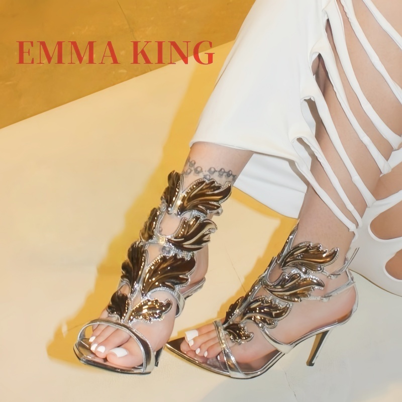 Sandali da Donna con Tacco Alt - Metallic Heel Sandal recensione e prezzo