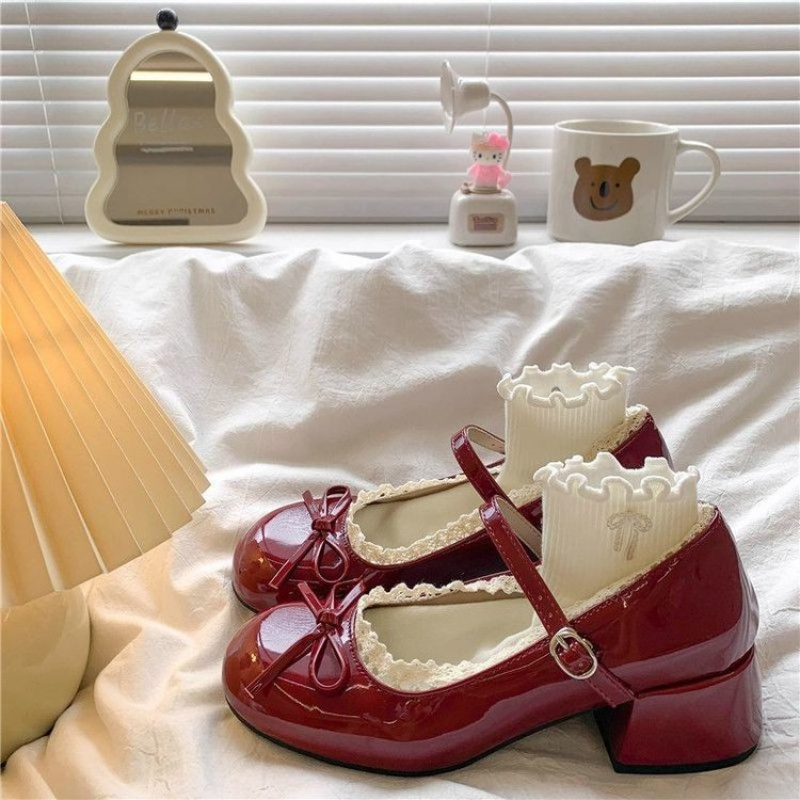 Nuove Scarpe Mary Jane da Donn - Women'S Shoes Burgundy recensione e prezzo