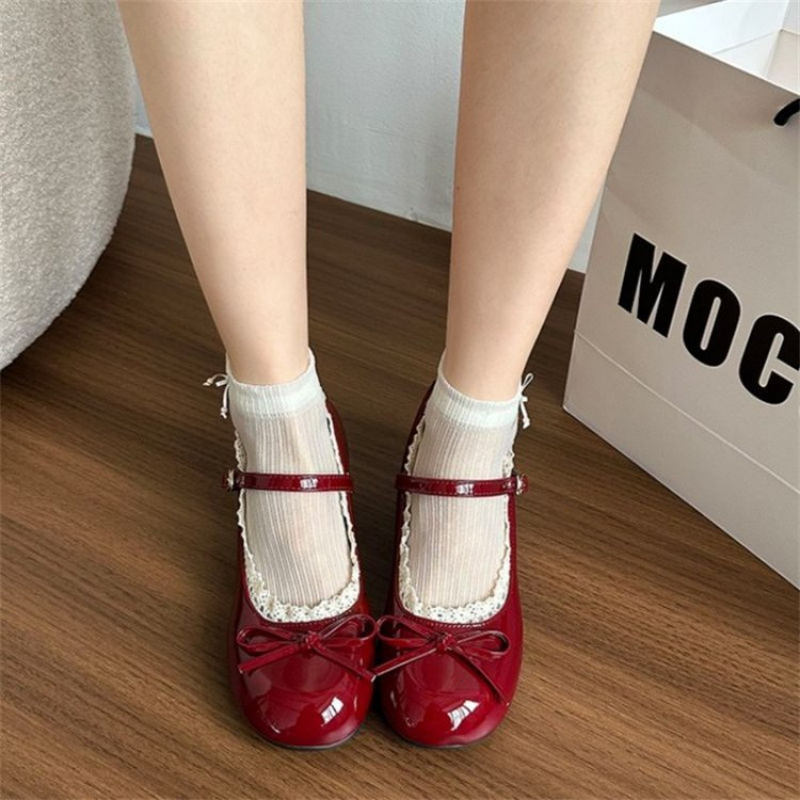Nuove Scarpe Mary Jane da Donn - Women'S Shoes Burgundy recensione e prezzo