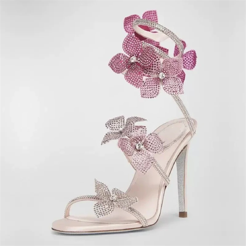 Eilyken Sexy CRISTALLO Fiore S - Peep Toe Heels recensione e prezzo