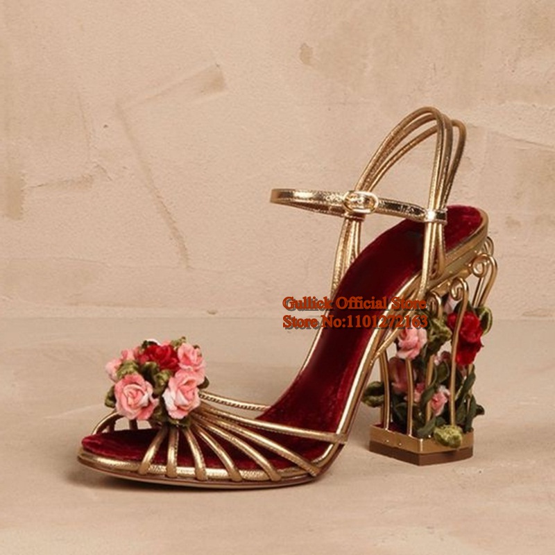 Sandali da donna con gabbia pe - Metallic Heel Sandal recensione e prezzo