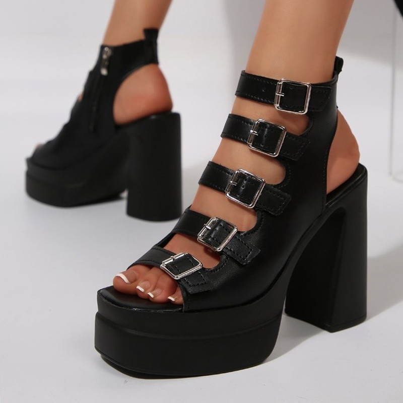 Sandali Donna Estivi Nuovi con - Metallic Heel Sandal recensione e prezzo