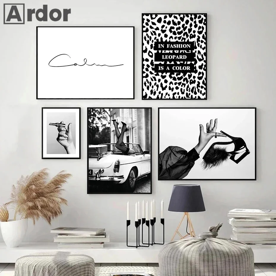 Moda donna Sexy Wall Art Poste - Women Shoes Quote recensione e prezzo