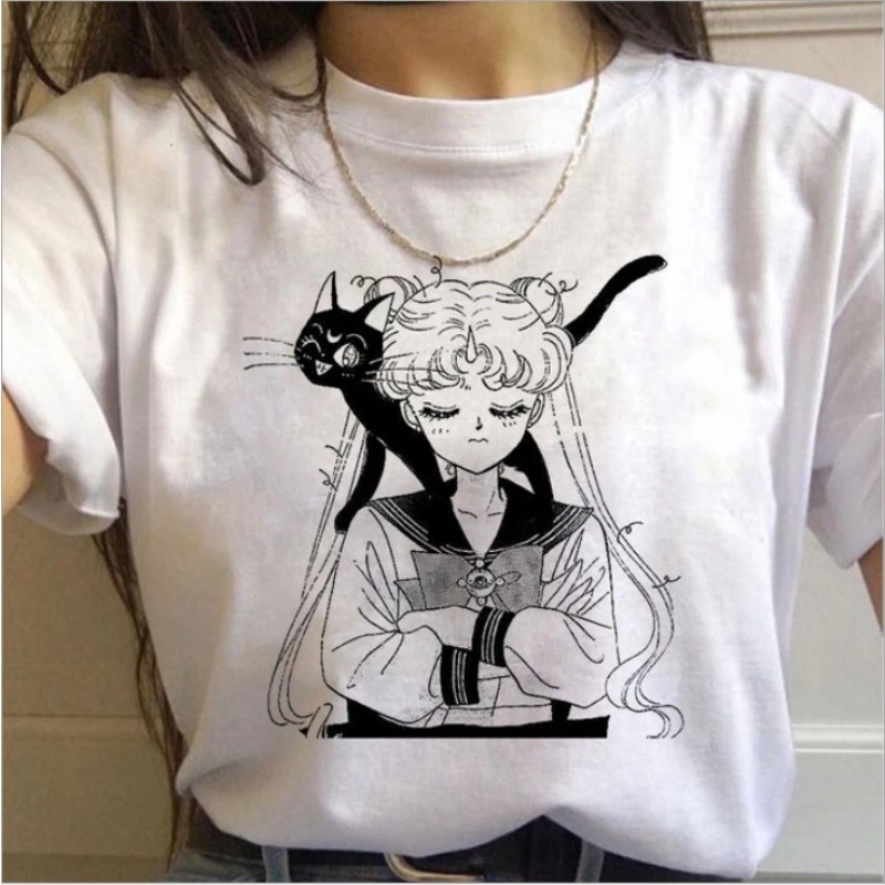 T-shirt anni '90 Anime Sailor  - Women'S Shoes In The 90S recensione e prezzo