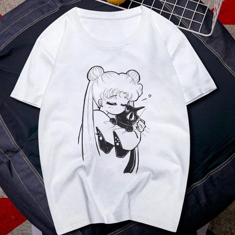 T-shirt anni '90 Anime Sailor  - Women'S Shoes In The 90S recensione e prezzo